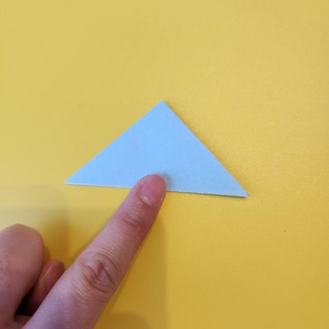 ぐるみんの折り紙の簡単な作り方折り方②しっぽ(3)