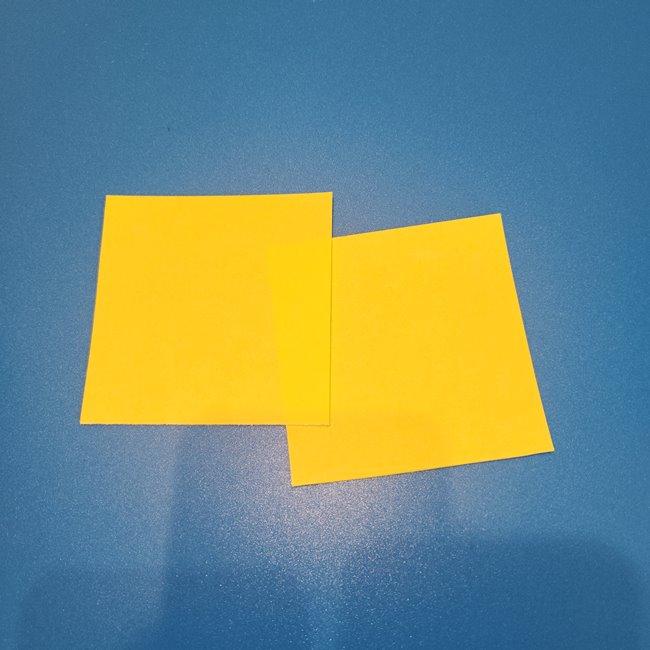 キャプテンピカチュウの折り紙の折り方作り方②耳(1)