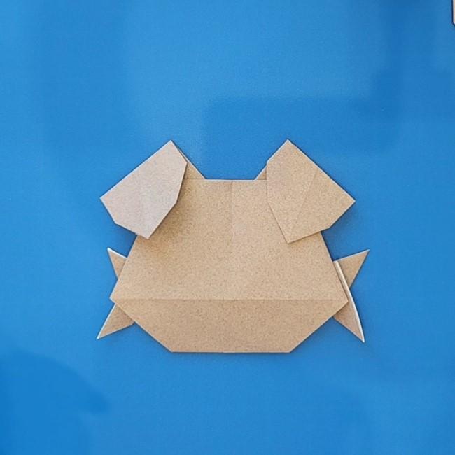 ポケモン折り紙 イワンコ折り方作り方⑤組み合わせ(5)