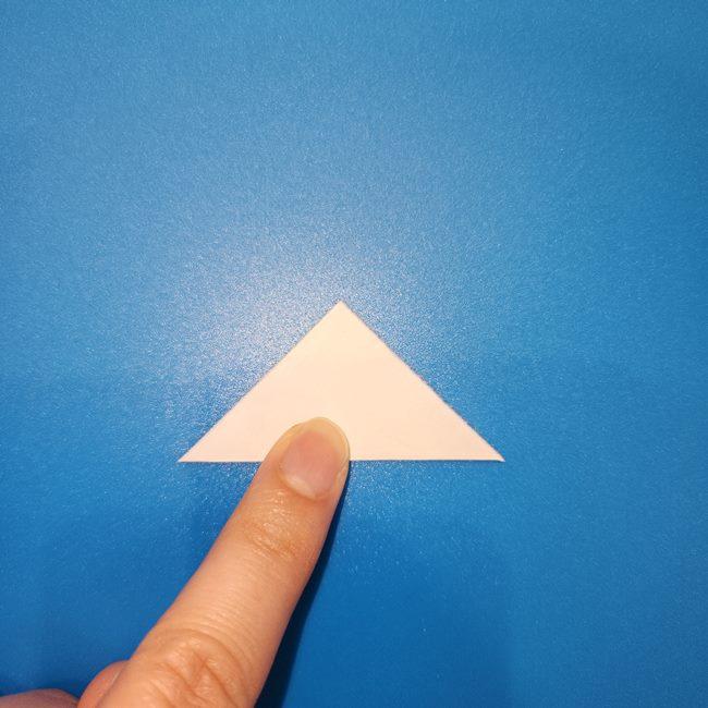 リコのペンダントの折り紙 簡単な折り方作り方②パーツ2(2)
