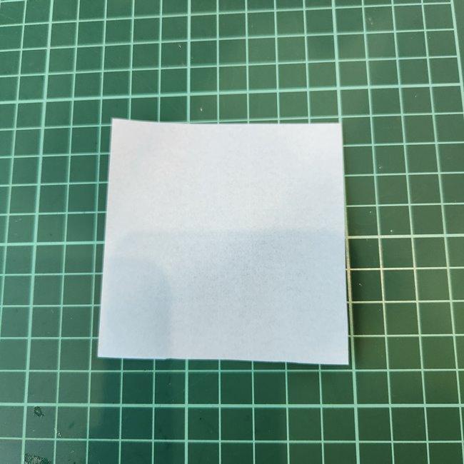 ポッチャマの折り紙の簡単な作り方折り方④羽(1)