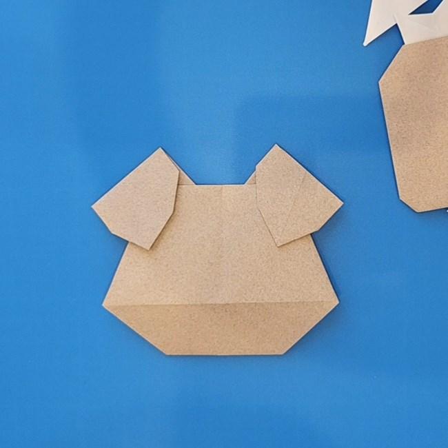 ポケモン折り紙 イワンコ折り方作り方⑤組み合わせ(4)