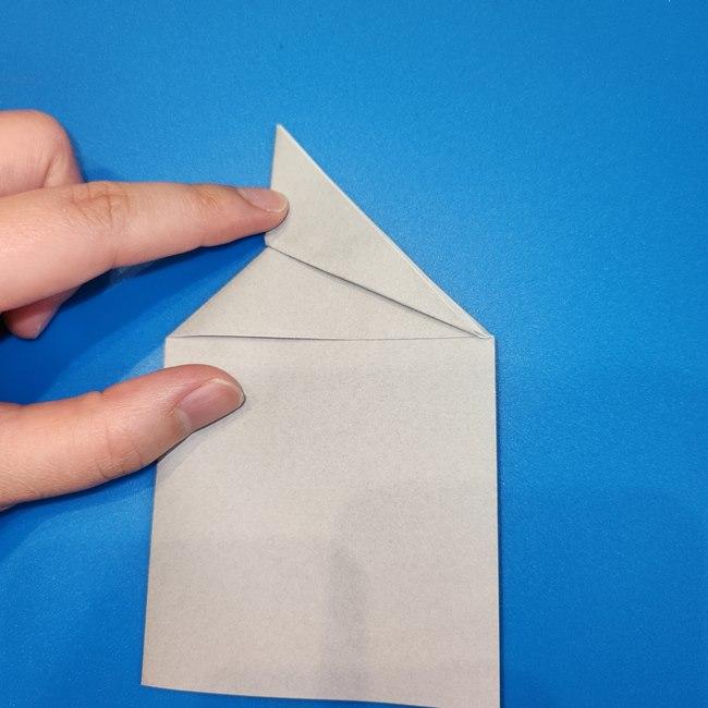 リコのペンダントの折り紙 簡単な折り方作り方③パーツ3(5)