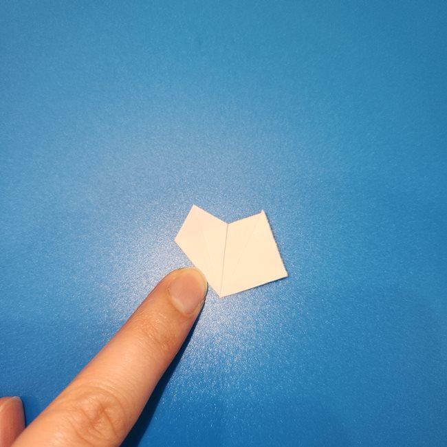リコのペンダントの折り紙 簡単な折り方作り方②パーツ2(7)
