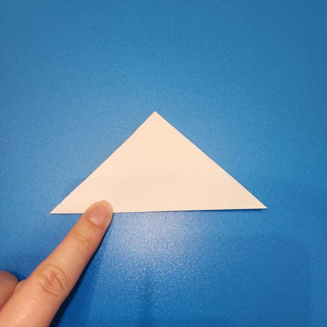 リコのペンダントの折り紙 簡単な折り方作り方①パーツ1(2)