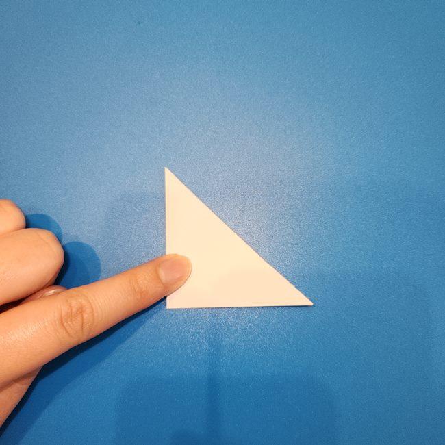 リコのペンダントの折り紙 簡単な折り方作り方①パーツ1(3)