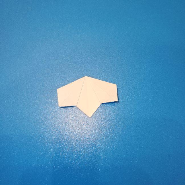 リコのペンダントの折り紙 簡単な折り方作り方②パーツ2(8)
