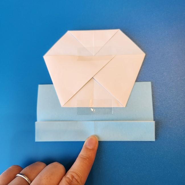クワッスの折り紙の簡単な折り方作り方③顔・完成(17)