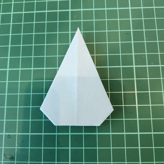 ポッチャマの折り紙の簡単な作り方折り方③体(7)