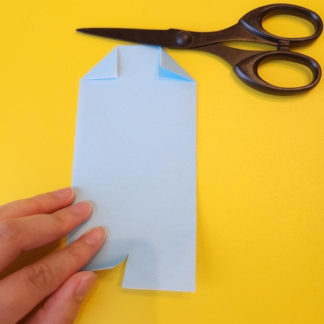 ぐるみんの折り紙の簡単な作り方折り方①からだ(4)