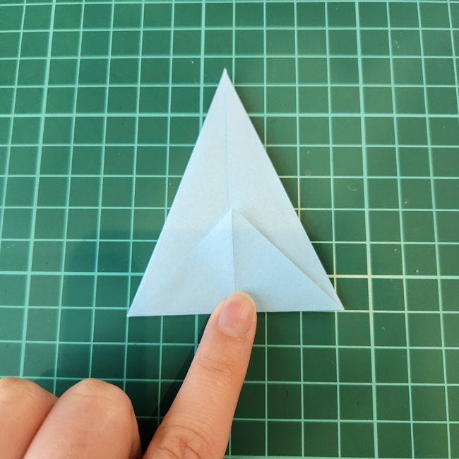 ポッチャマの折り紙の簡単な作り方折り方③体(5)