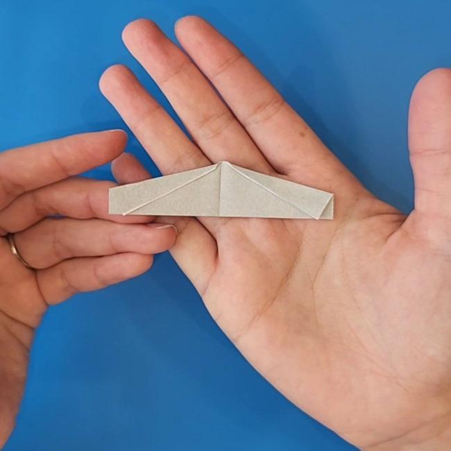 チラーミィの折り紙 簡単な作り方折り方⑥手足(10)