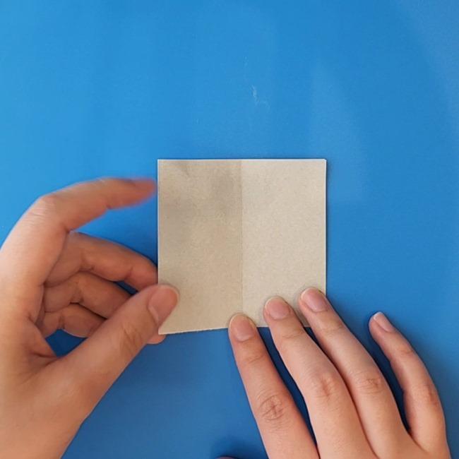 チラーミィの折り紙 簡単な作り方折り方④からだ(4)