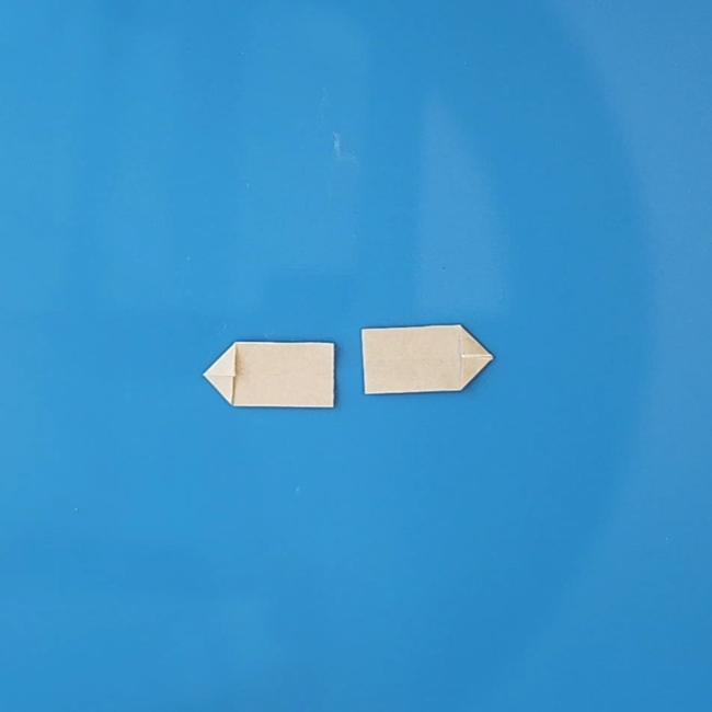 チラーミィの折り紙 簡単な作り方折り方⑥手足(17)