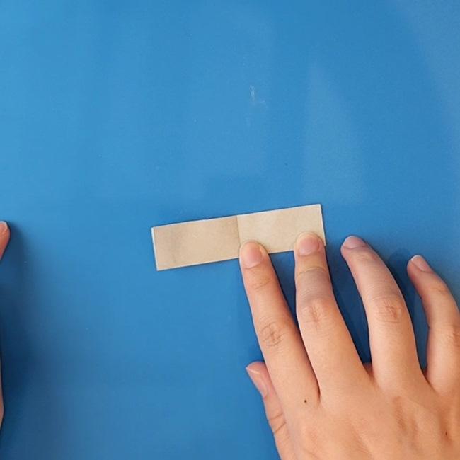チラーミィの折り紙 簡単な作り方折り方⑥手足(9)