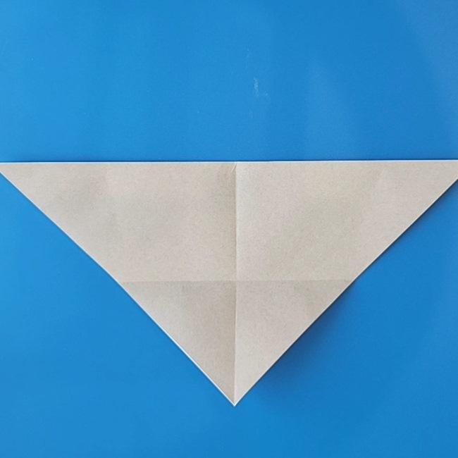 チラーミィの折り紙 簡単な作り方折り方①顔(6)