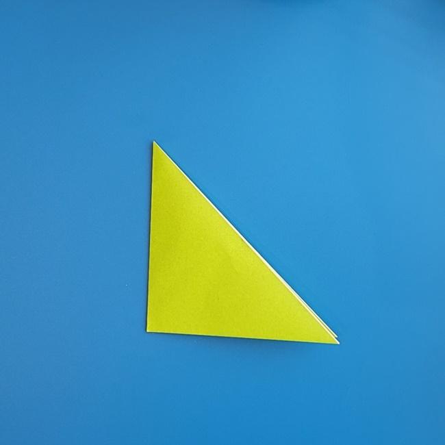 ニャローテの折り紙の簡単な折り方作り方①顔(3)