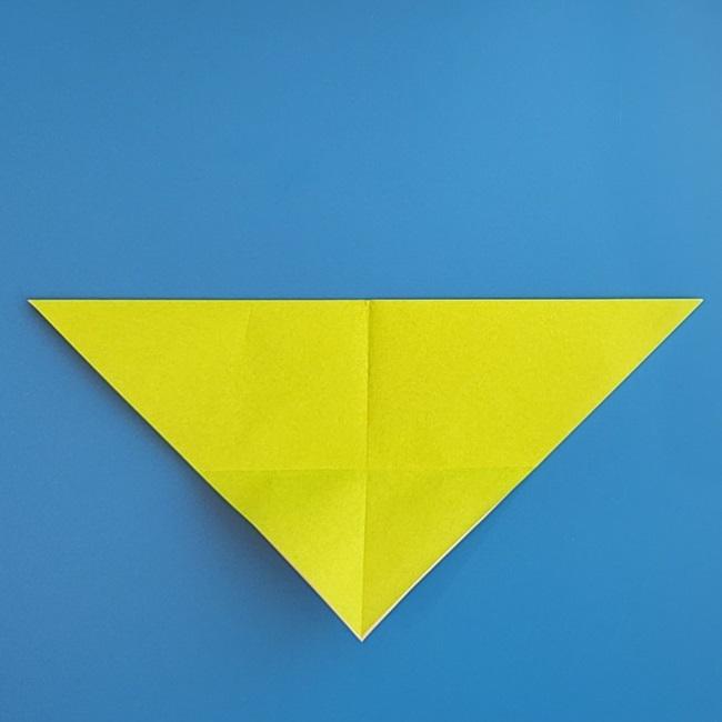 ニャローテの折り紙の簡単な折り方作り方①顔(6)