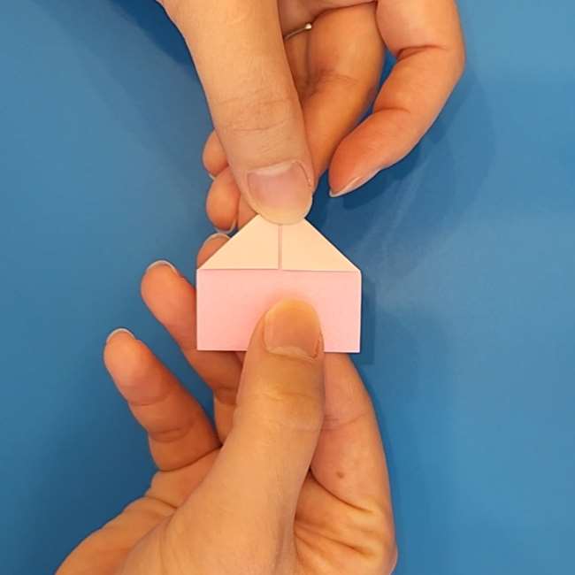 ポケモン ラッキーの折り紙の簡単な折り方作り方③卵と足(10)