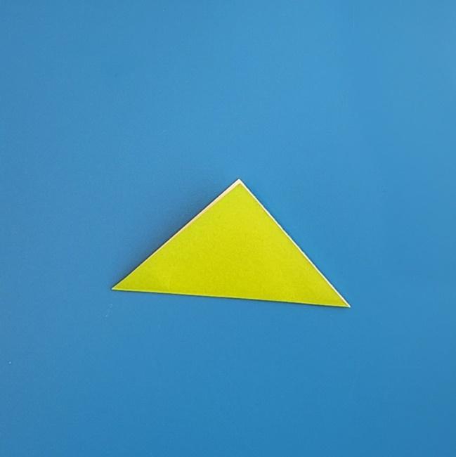 ニャローテの折り紙の簡単な折り方作り方②耳(2)