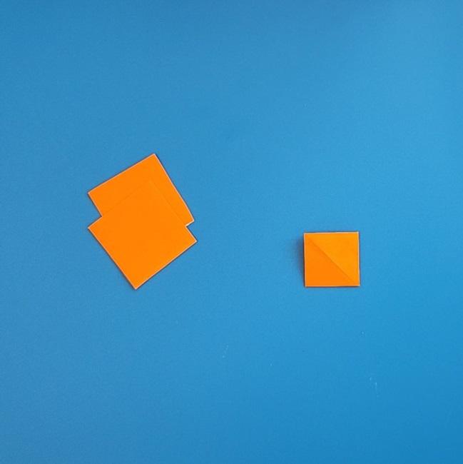 アチゲータの折り紙 作り方折り方②火玉(5)