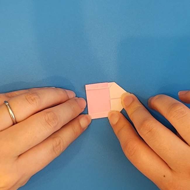 ポケモン ラッキーの折り紙の簡単な折り方作り方③卵と足(12)