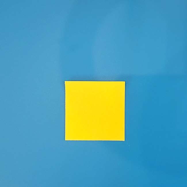 ゴルダックの折り紙の簡単な折り方作り方③くちばし(1)