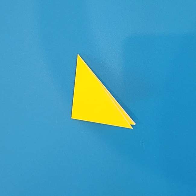 ゴルダックの折り紙の簡単な折り方作り方③くちばし(3)