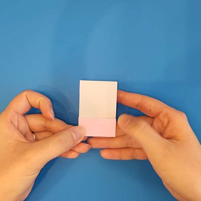 ポケモン ラッキーの折り紙の簡単な折り方作り方③卵と足(8)