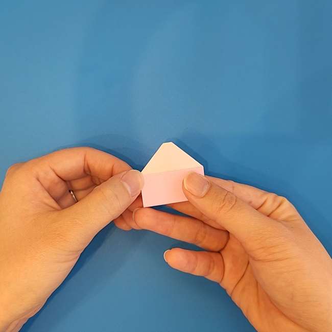 ポケモン ラッキーの折り紙の簡単な折り方作り方③卵と足(11)