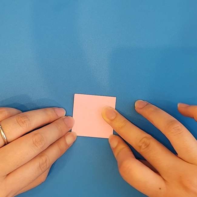 ポケモン ラッキーの折り紙の簡単な折り方作り方③卵と足(6)