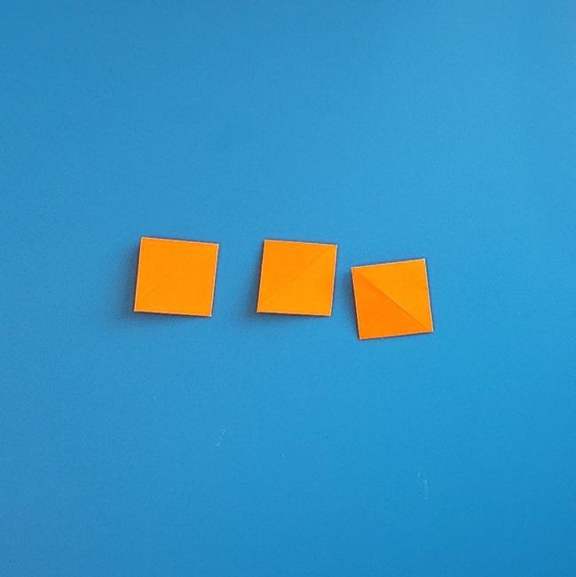 アチゲータの折り紙 作り方折り方②火玉(6)