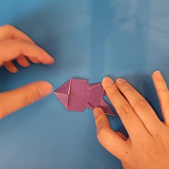 ソウブレイズの折り紙 簡単な折り方作り方③体(13)