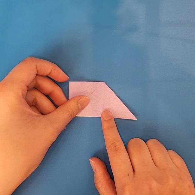 ソウブレイズの折り紙 簡単な折り方作り方②顔(6)