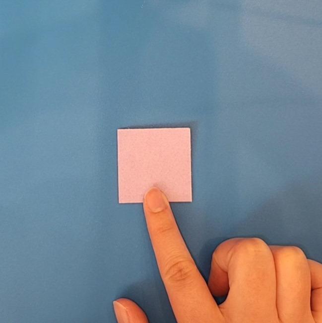 ソウブレイズの折り紙 簡単な折り方作り方②顔(3)