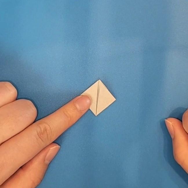 ポケモン折り紙 サイドンの作り方折り方②頬(4)