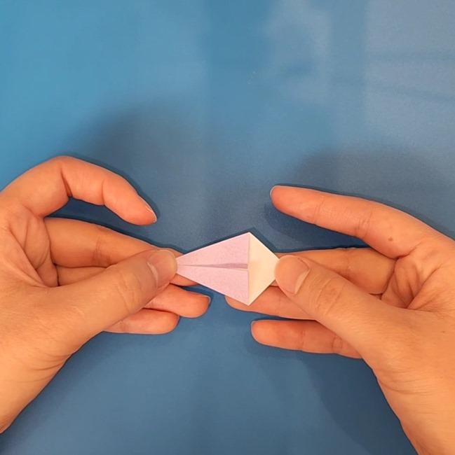 ソウブレイズの折り紙 簡単な折り方作り方①頭(4)