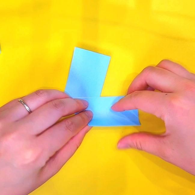 メタグロスの折り紙の簡単な折り方作り方②足(9)