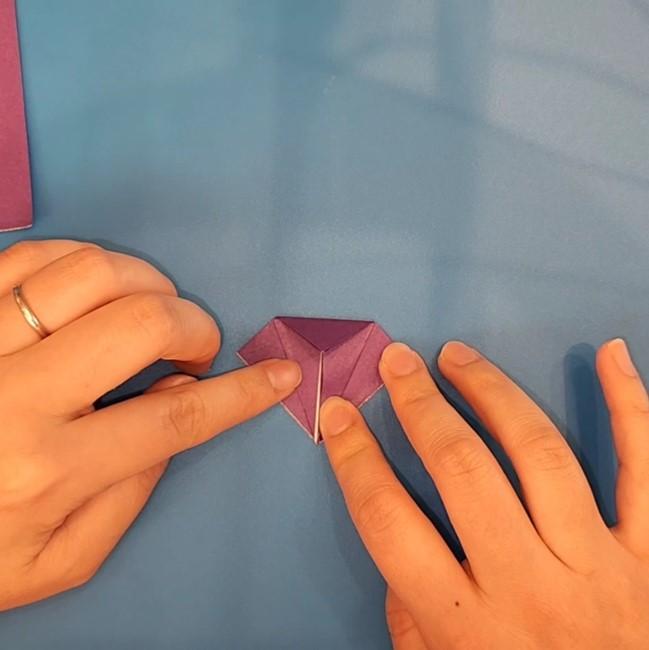 ソウブレイズの折り紙 簡単な折り方作り方⑥足(8)