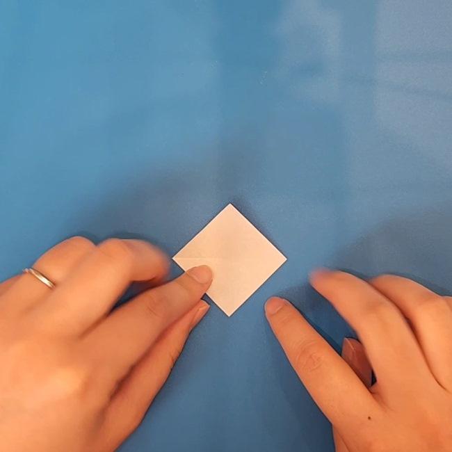 ソウブレイズの折り紙 簡単な折り方作り方①頭(3)