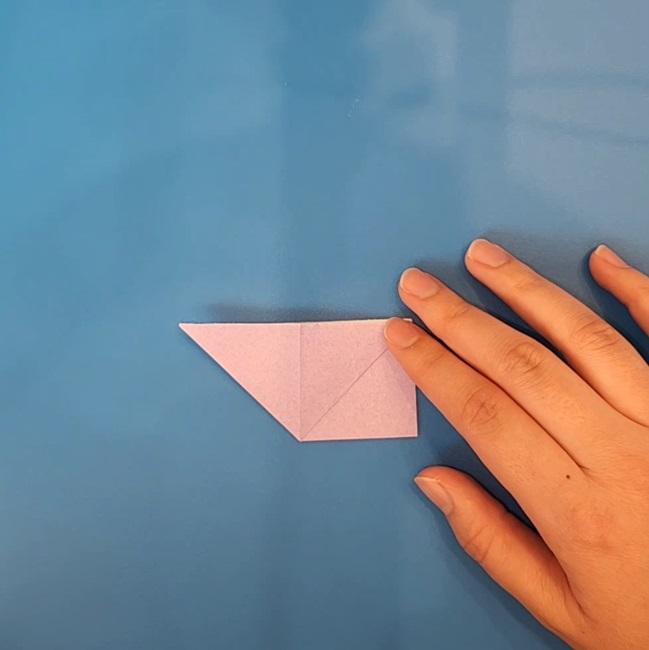 ソウブレイズの折り紙 簡単な折り方作り方②顔(5)