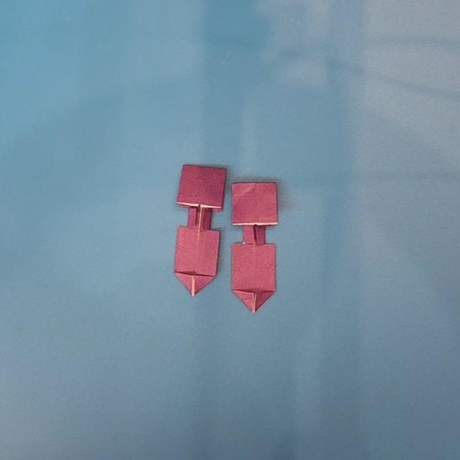 ソウブレイズの折り紙 簡単な折り方作り方④腕(13)