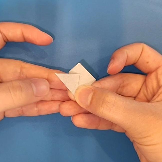 ポケモン折り紙 サイドンの作り方折り方②頬(6)