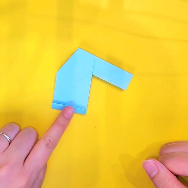 メタグロスの折り紙の簡単な折り方作り方②足(12)