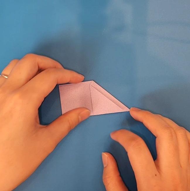 ソウブレイズの折り紙 簡単な折り方作り方②顔(7)