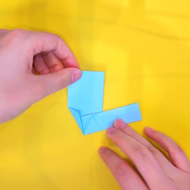 メタグロスの折り紙の簡単な折り方作り方②足(11)