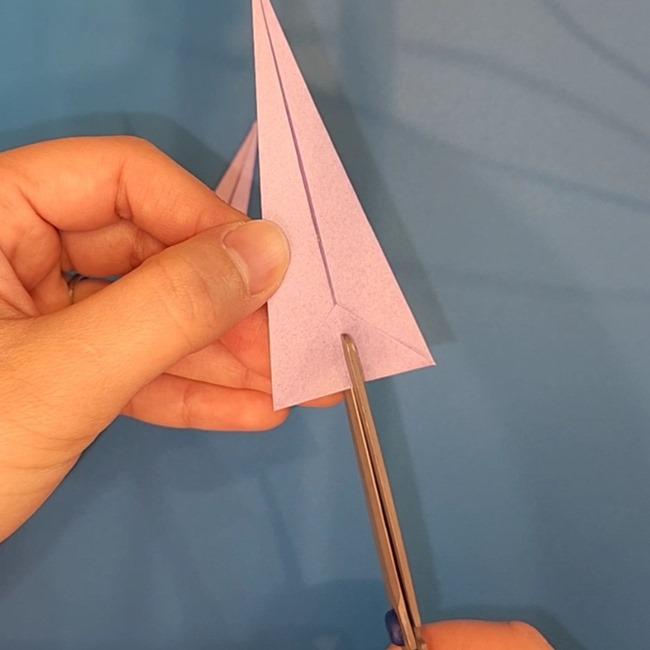 ソウブレイズの折り紙 簡単な折り方作り方⑤剣(8)