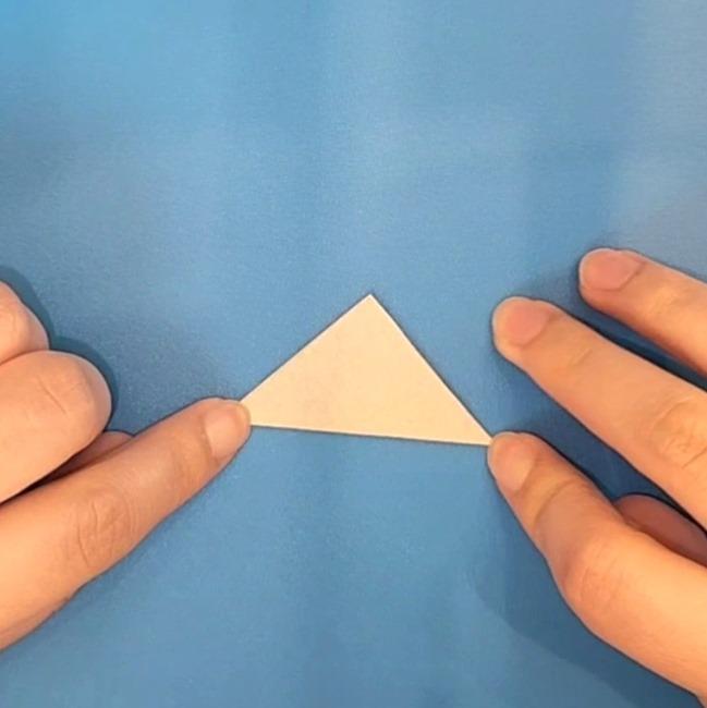 ポケモン折り紙 サイドンの作り方折り方②頬(2)