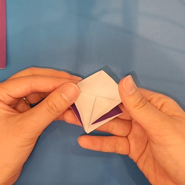 ソウブレイズの折り紙 簡単な折り方作り方⑥足(9)
